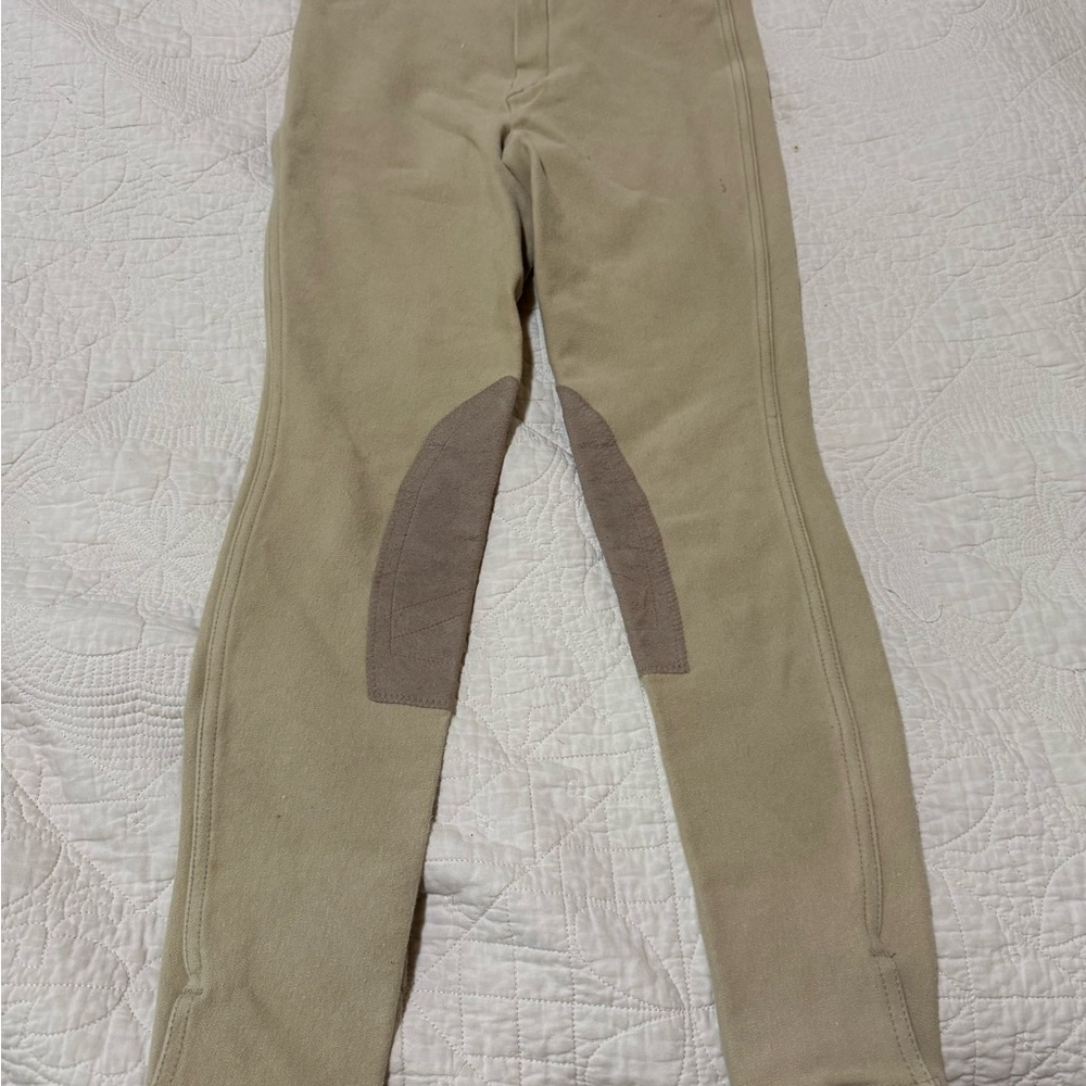 Devon- Aire Kids Tan Riding Pants